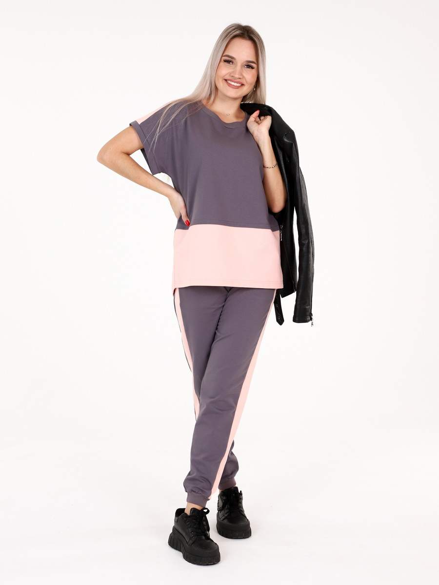 

Костюм женский Elenatex К-209 серый 58 RU, К-209