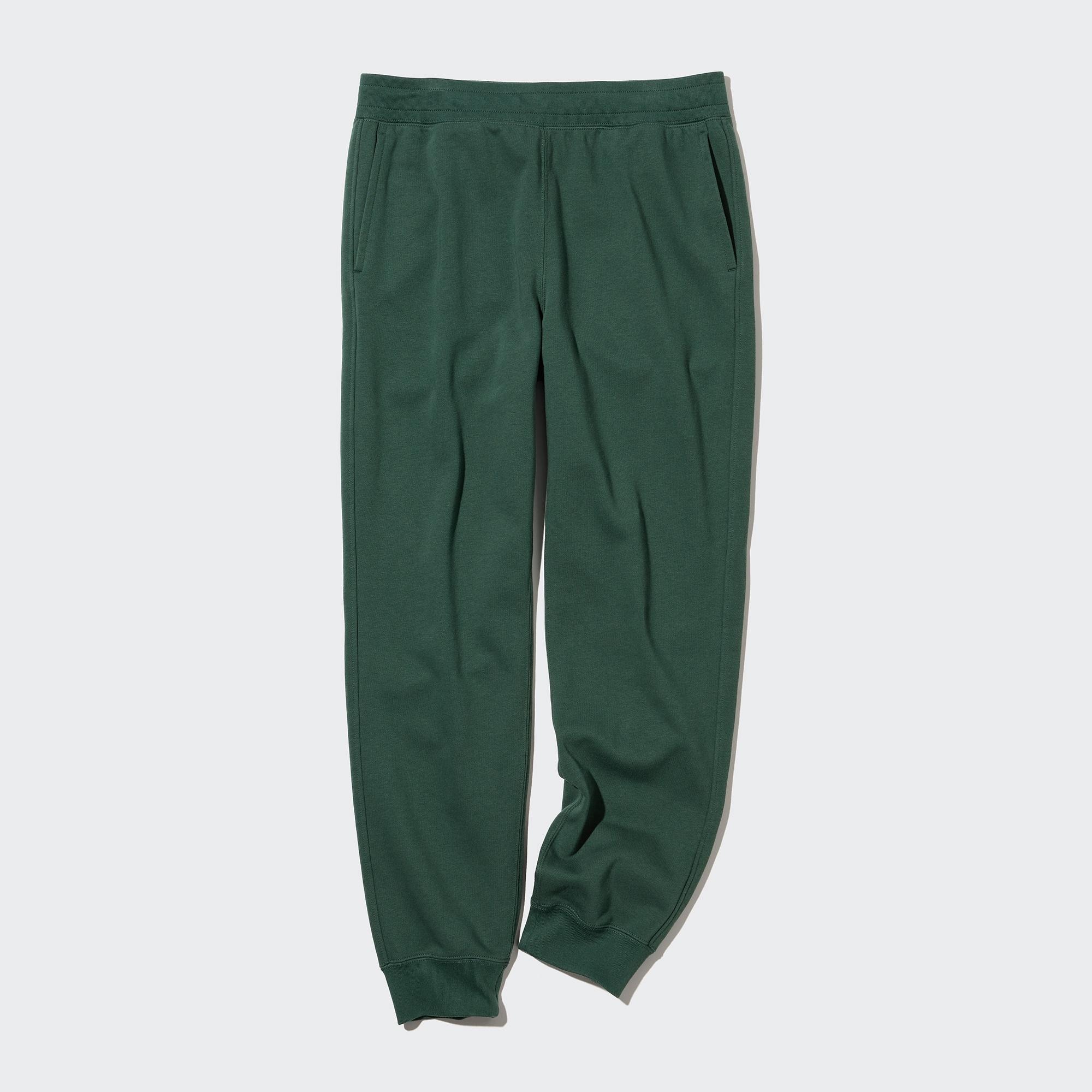 Спортивные брюки мужские UNIQLO 455640COL58 зеленые S (доставка из-за рубежа)