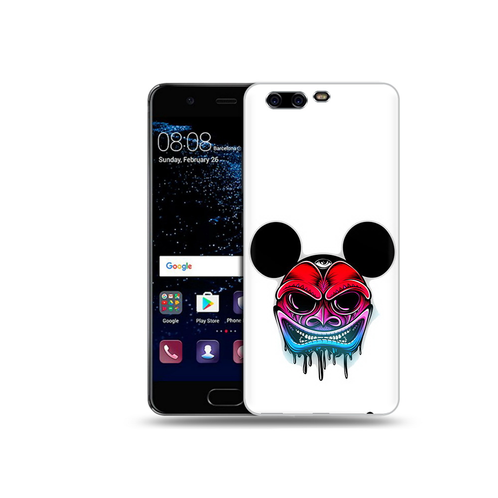 

Чехол MyPads Tocco для Huawei P10 Plus микки в маске (PT60941.40.473), Прозрачный, Tocco