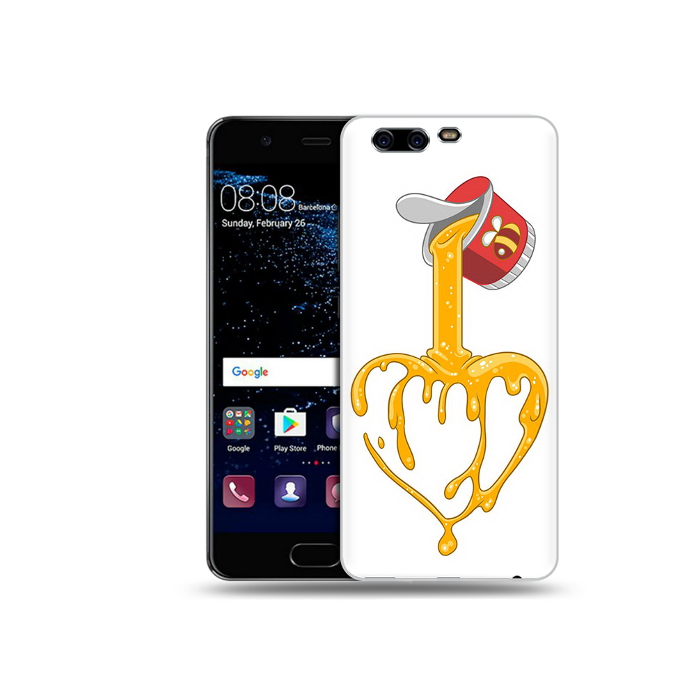 Чехол MyPads Tocco для Huawei P10 Plus медовое сердце (PT60941.40.471)