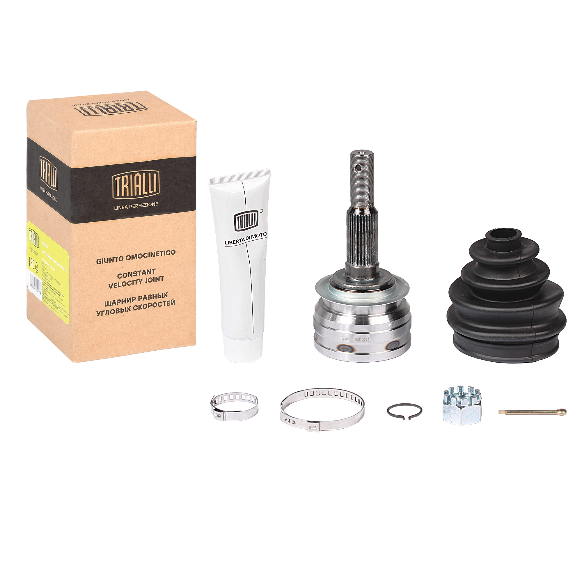

TRIALLI ШРУС для ам Daewoo Nexia (95-) DOHC (наруж.) (GO 0544) Linea Perfecto