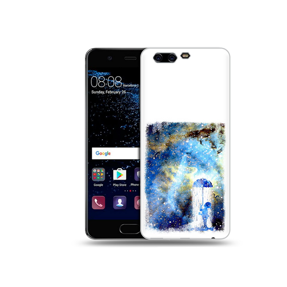 

Чехол MyPads Tocco для Huawei P10 Plus мальчик в небе (PT60941.40.455), Прозрачный, Tocco