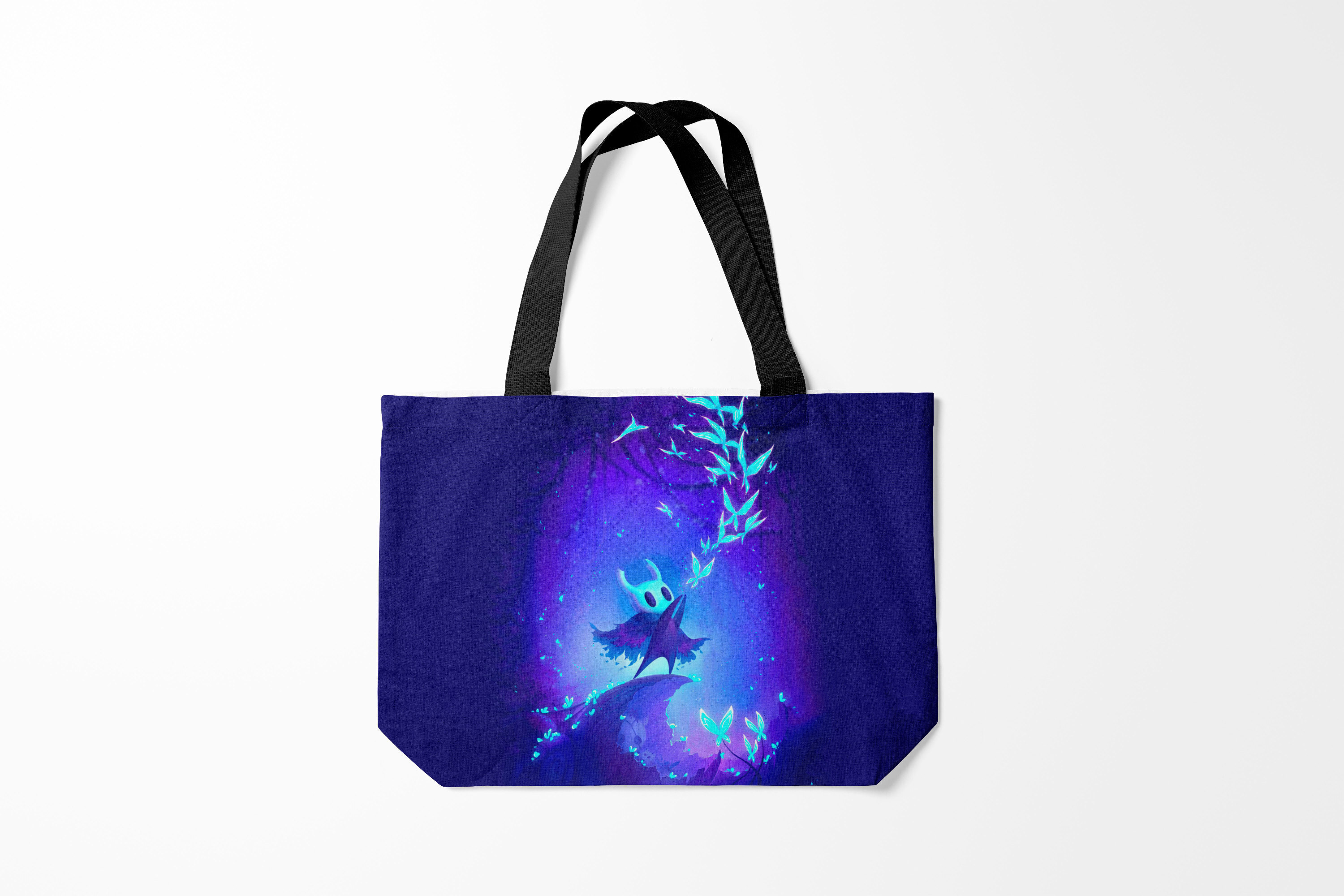 

Сумка шoппер унисекс Burnettie Hollow Knight, черный, Hollow Knight