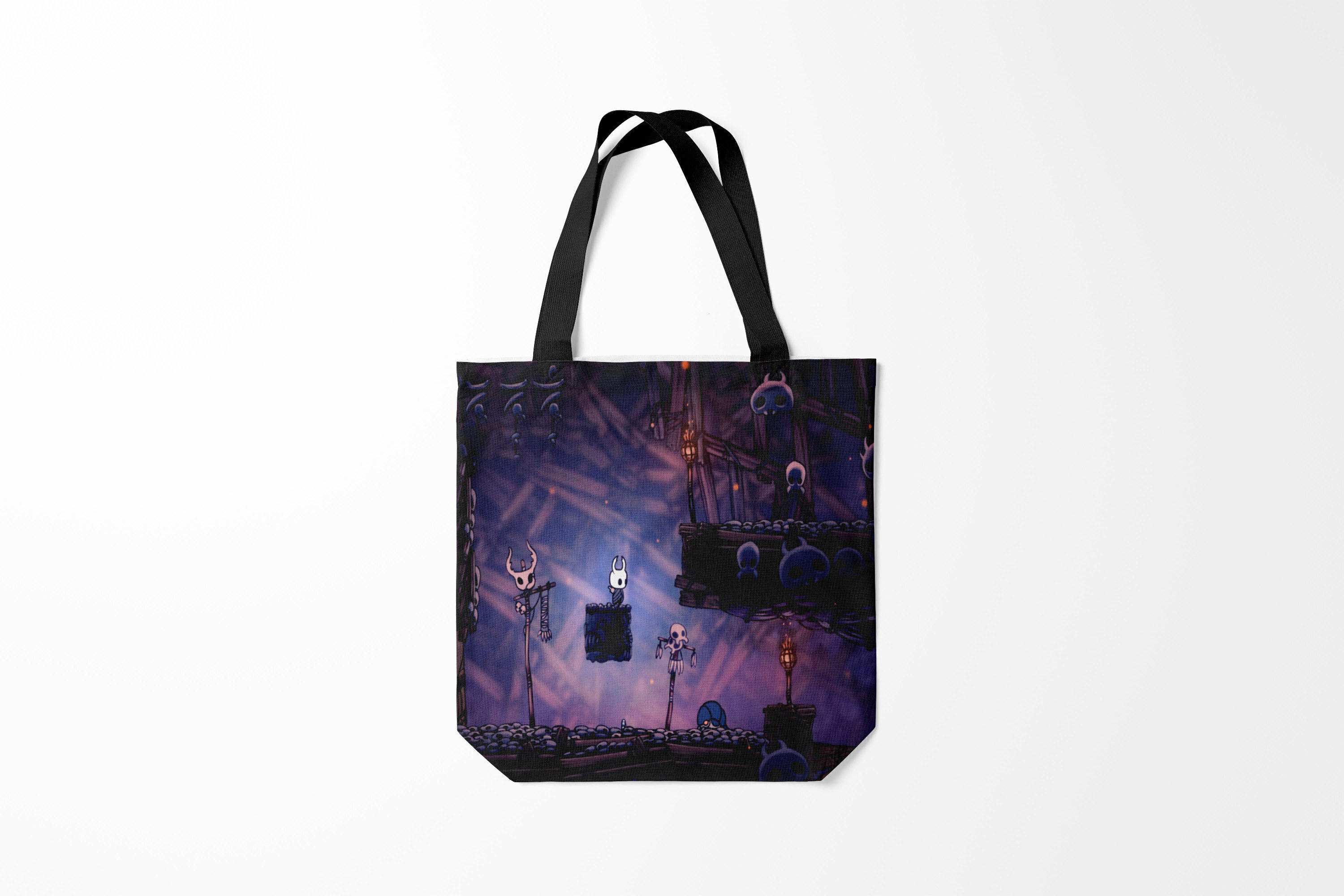 

Сумка шoппер унисекс Burnettie Hollow Knight, черный, Hollow Knight