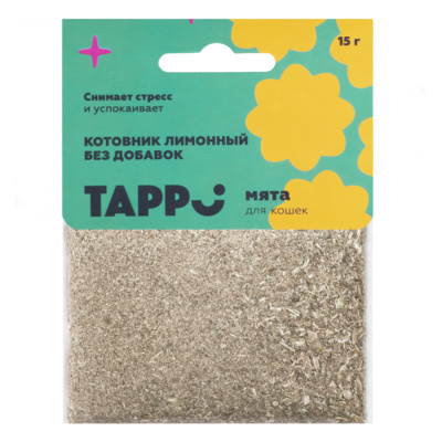 Лакомство для кошек Tappi котовник лимонный 15г 465₽