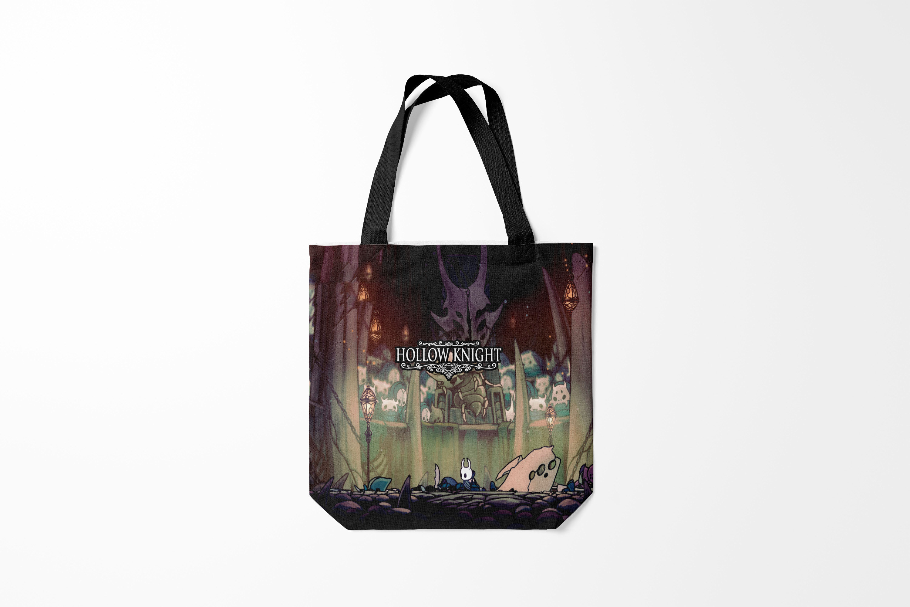 

Сумка шoппер унисекс Burnettie Hollow Knight, черный; белый, Hollow Knight