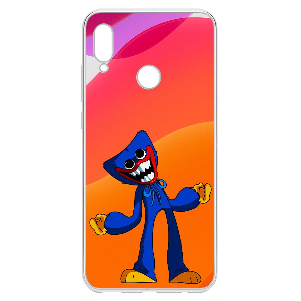 

Чехол-накладка Krutoff Clear Case Хаги Ваги для Honor 10 Lite, Прозрачный