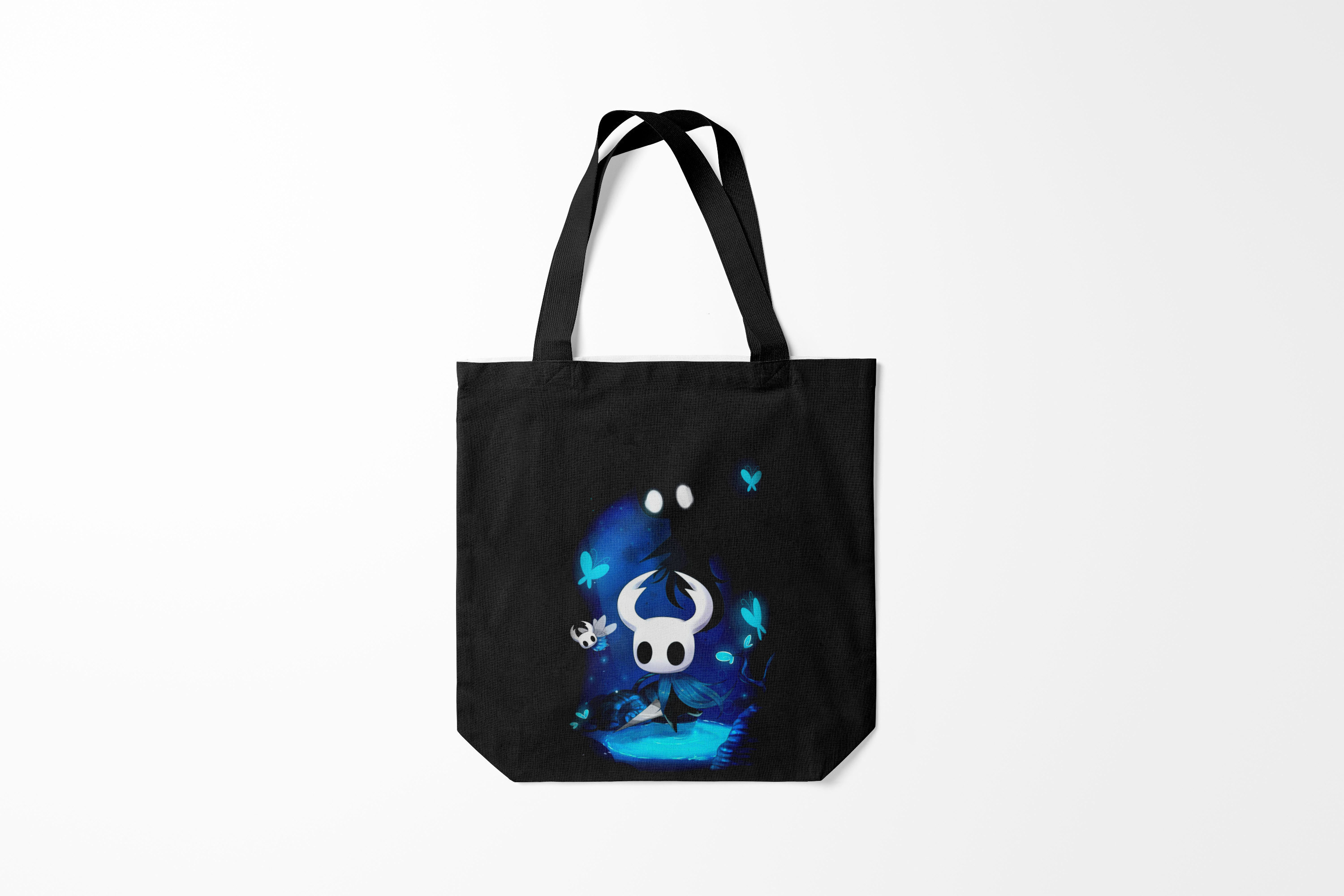 

Сумка шoппер унисекс Burnettie Hollow Knight, голубой, Hollow Knight