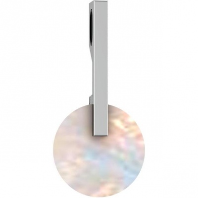 Кулон из серебра ПРИВОЛЖСКИЙ ЮВЕЛИР 492926-PM, перламутр