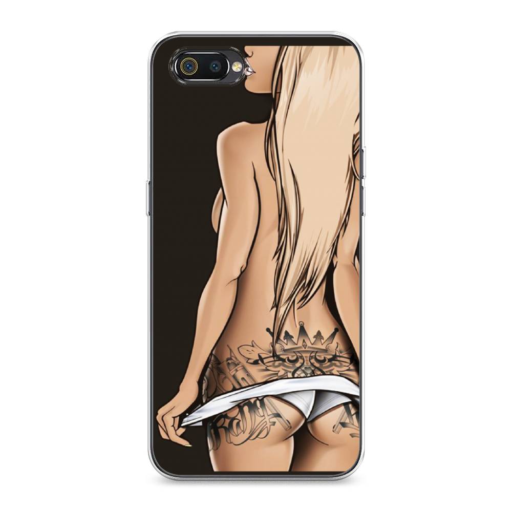 

Чехол на Realme C2 "Обнаженная девушка", 251150-6