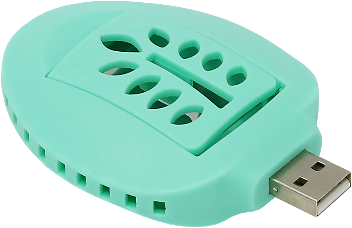 Фумигатор AT AT35022 с разъемом USB зеленый и 2 пластины