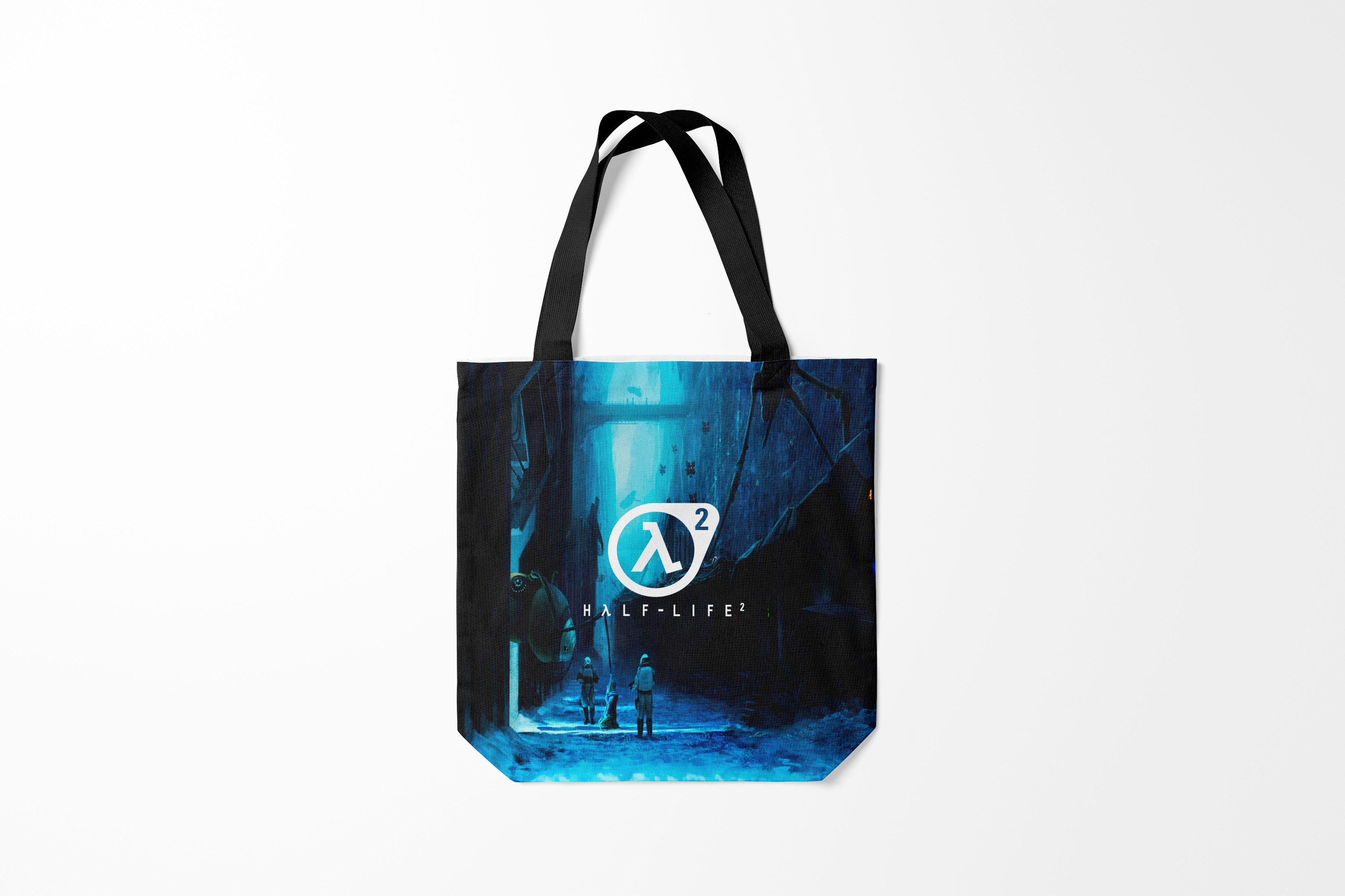 

Сумка шoппер унисекс Burnettie Half Life, разноцветный, Half Life