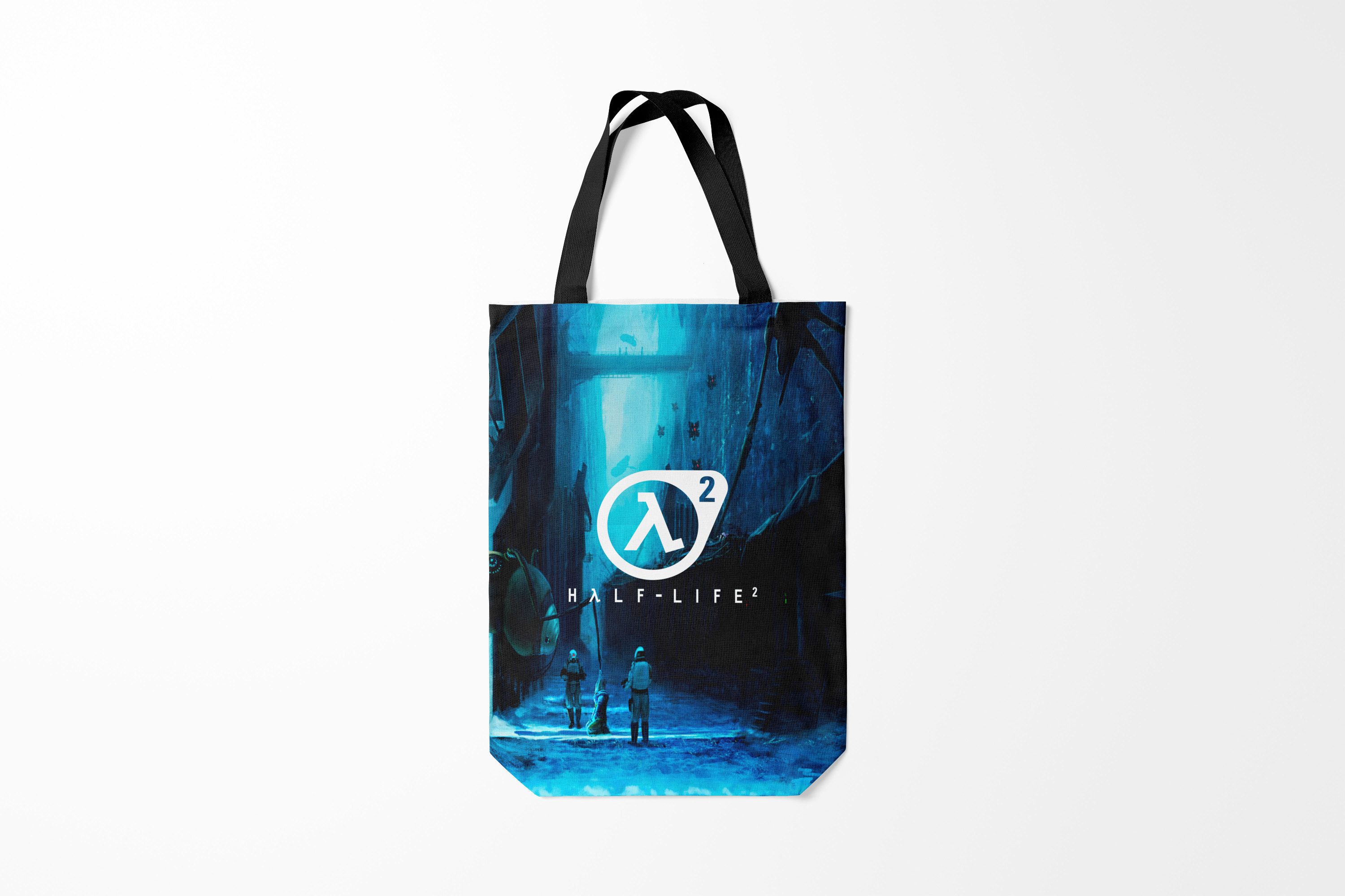 

Сумка шoппер унисекс Burnettie Half Life, разноцветный, Half Life