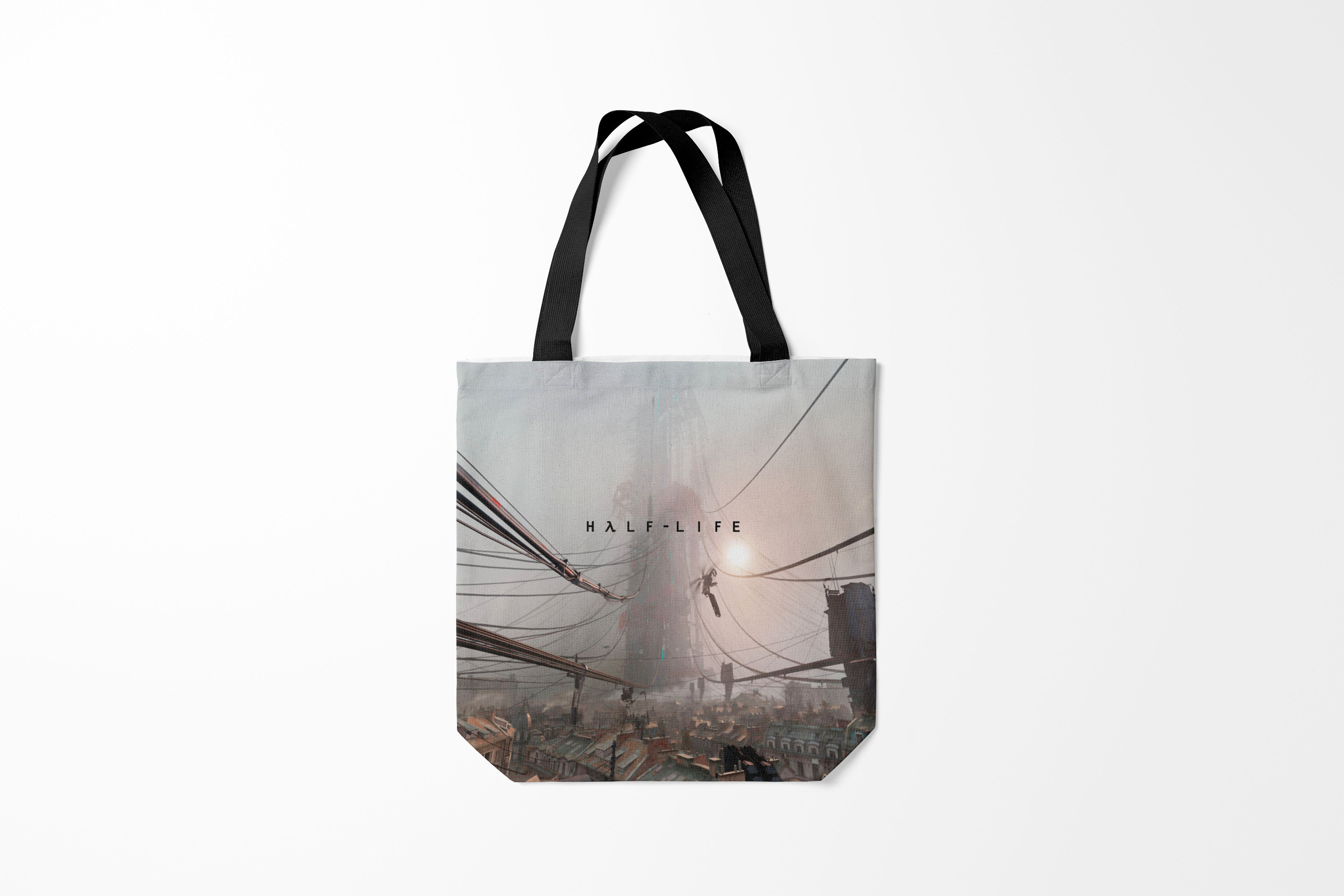 

Сумка шoппер унисекс Burnettie Half Life, разноцветный, Half Life