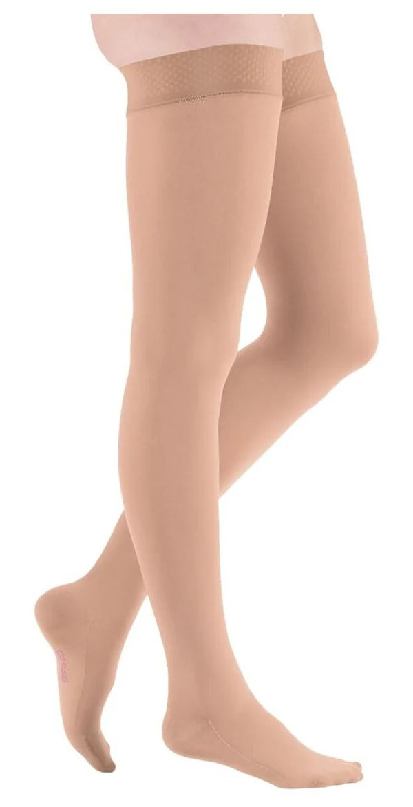 

Чулки mediven comfort на широкое бедро, CC269W 2 класс Medi, р. 6, карамель, Бежевый, CC269W
