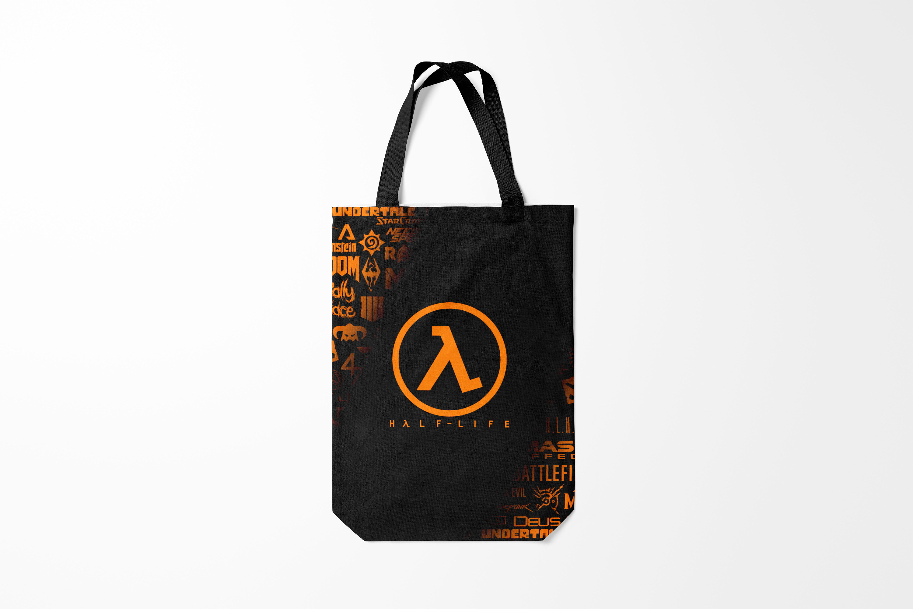 

Сумка шoппер унисекс Burnettie Half Life, коричневый, Half Life