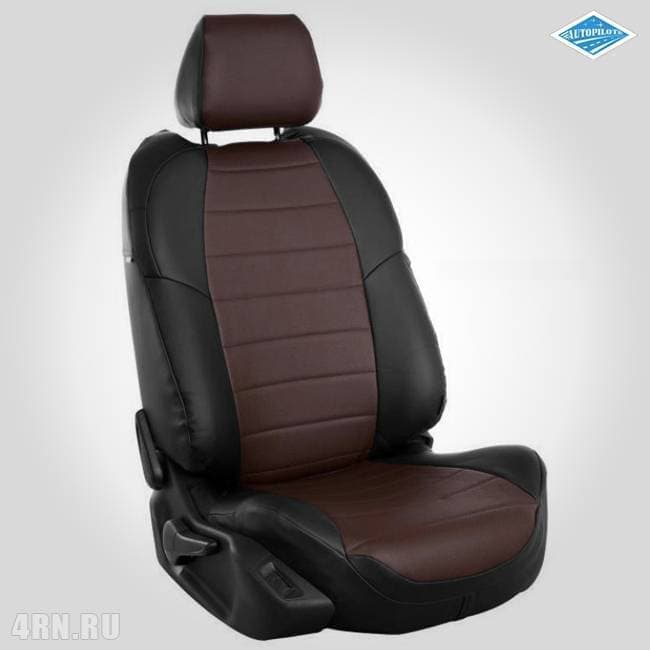 

Авточехлы Автопилот для Ford Fusion хэтчбек (2005-2012) алькантара черно-серый