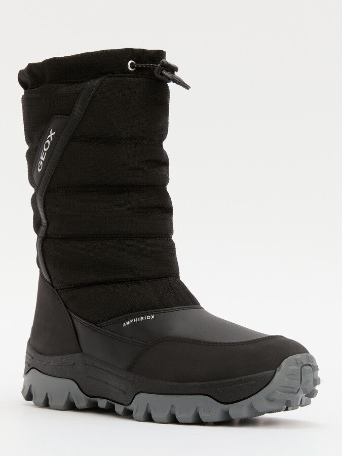 Дутики GEOX J HIMALAYA BOY B ABX, 35 черный