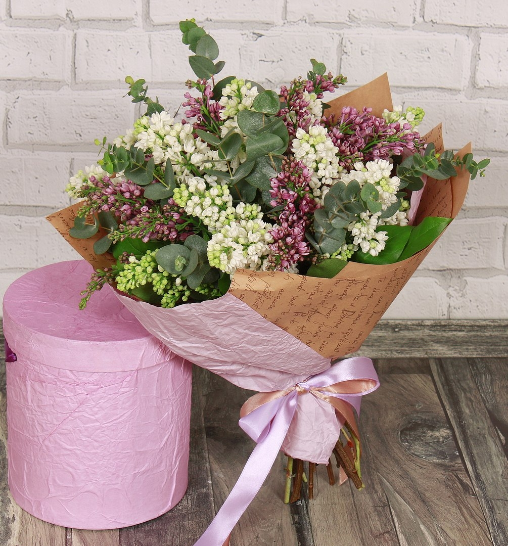 

Букет сирени 9 шт Sfloristic "Сиреневый сад" , 35 см