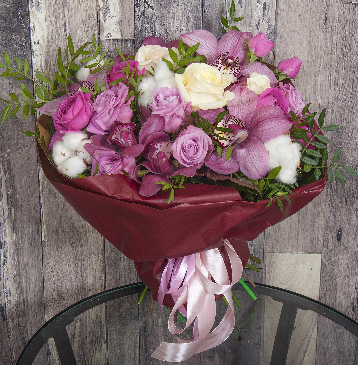 

Букет роз 20 шт Sfloristic "Афродита" , 40 см