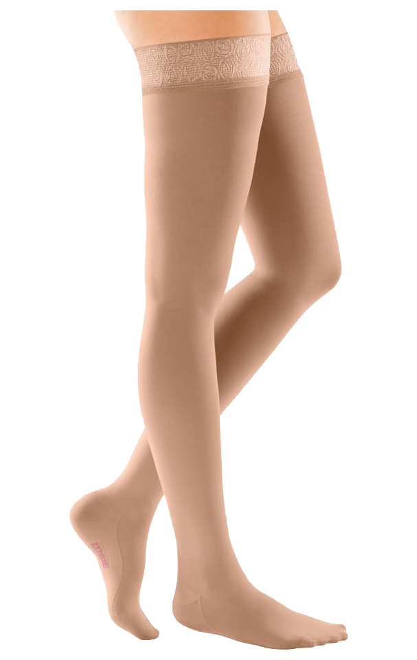

Чулки mediven comfort CC259 2 кл. компр. Medi, р. 4, карамель малая, Бежевый, CC269