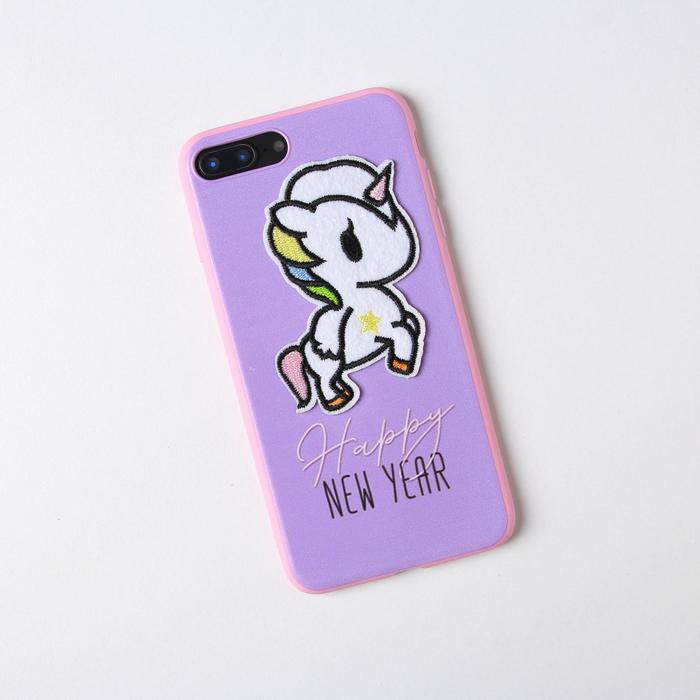 

Чехол для «Единорог», на iPhone 7,8 plus, Фиолетовый