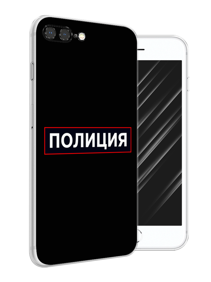 

Чехол Awog на Apple iPhone 7 Plus / Айфон 7 Plus "Police logo", Разноцветный, 10750-5