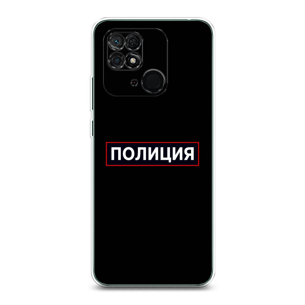 

Чехол Awog на Xiaomi Redmi 10C "Police logo", Разноцветный, 313450-5