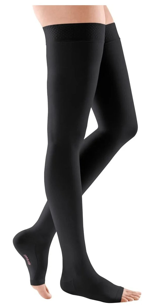 

Чулки mediven comfort CO259W 2 кл. компр. Medi, р. 5, черный, малая, CO269W