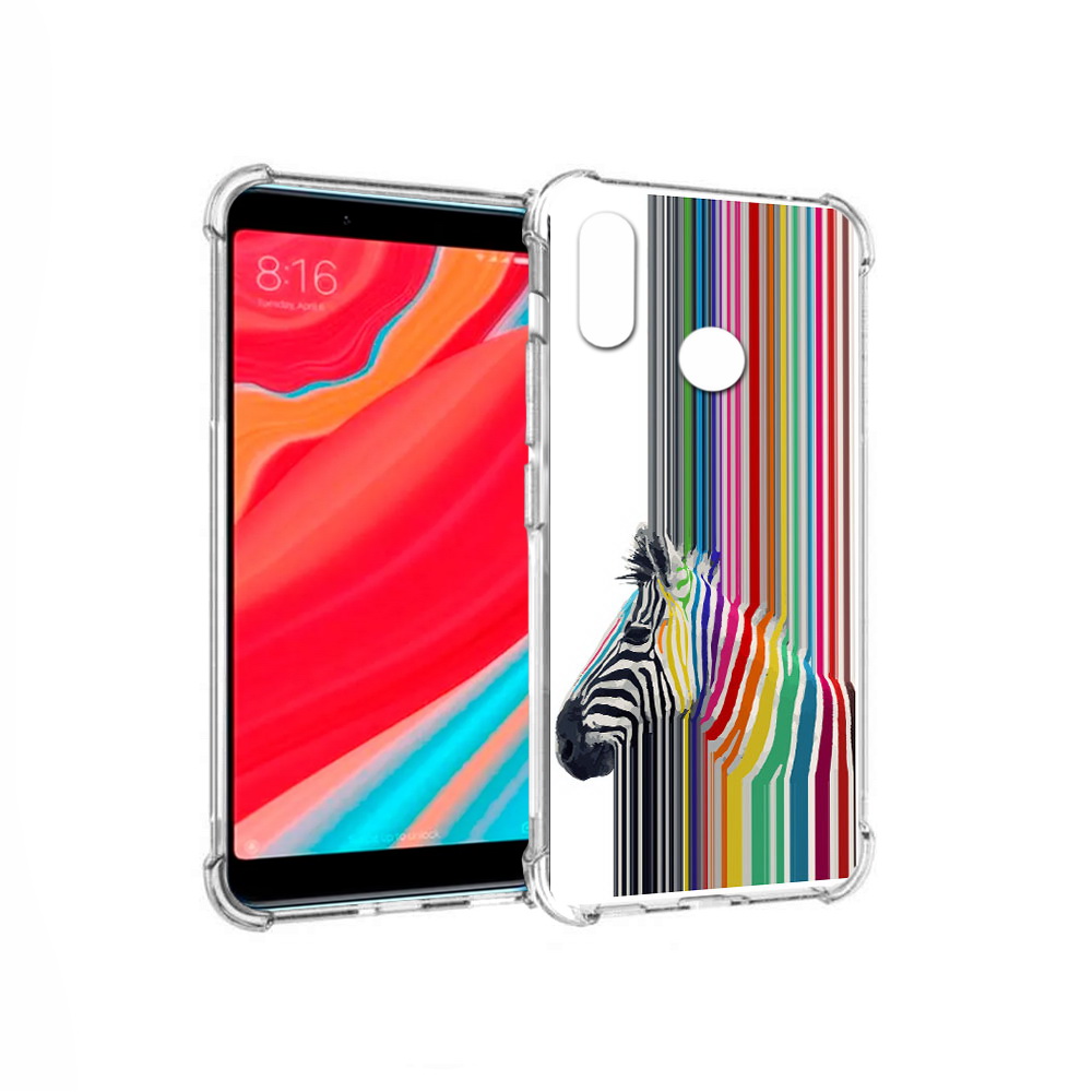 

Чехол MyPads Tocco для Xiaomi Mi Mix 2S радужная зебра (PT110206.315.565), Прозрачный, Tocco