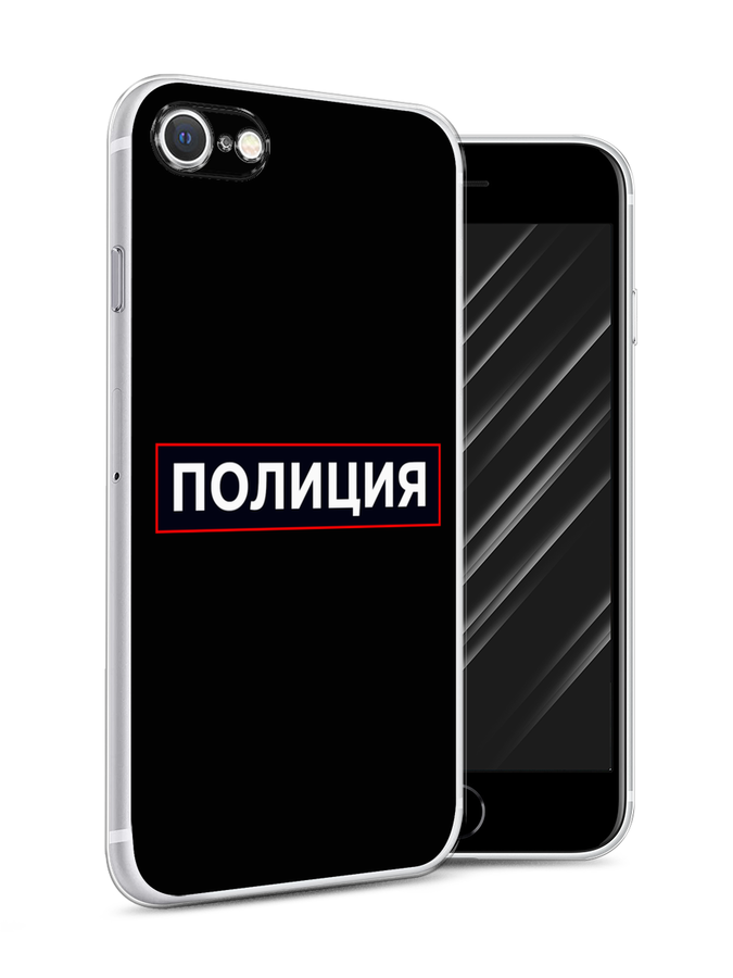 

Чехол Awog на Apple iPhone 7 / Айфон 7 "Police logo", Разноцветный, 10650-5