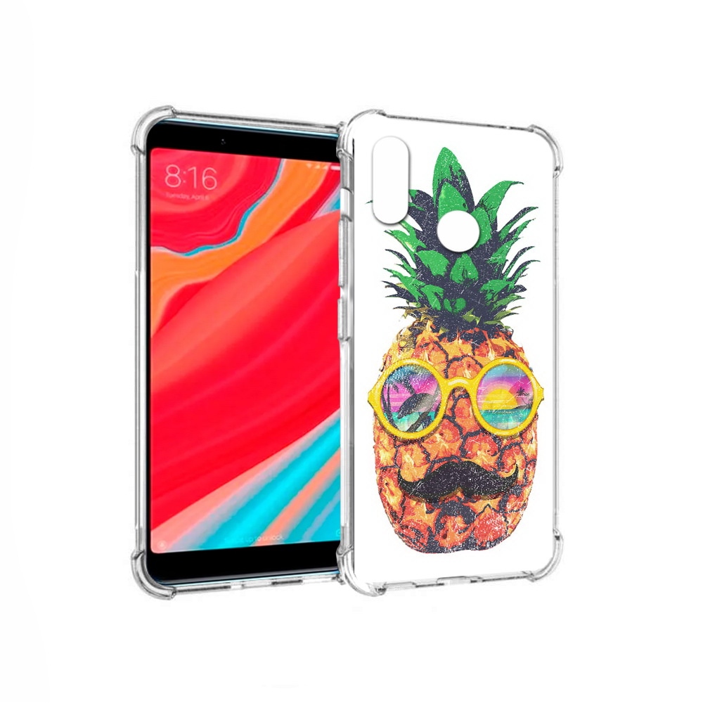 

Чехол MyPads Tocco для Xiaomi Mi Mix 2S прикольный ананас с лицом (PT110206.315.556), Прозрачный, Tocco