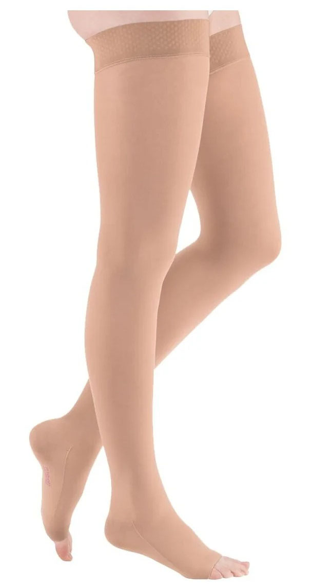 

Чулки mediven comfort на широкое бедро, CO259W 2 кл. компр. Medi, р. 2, карамель малая, Бежевый, CO269W