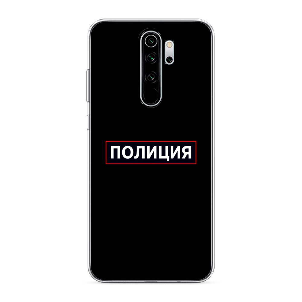 фото Чехол awog "police logo" для xiaomi redmi note 8 pro