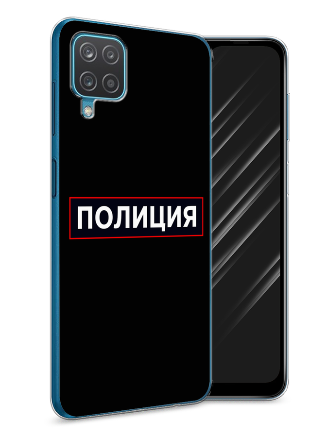 

Чехол Awog на Samsung Galaxy A12 / Самсунг A12 "Police logo", Разноцветный, 2101650-5