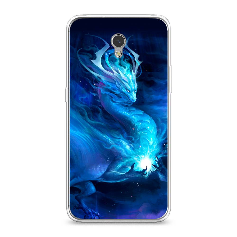 

Чехол Awog на ZTE Blade V7 / ЗТЕ Блэйд V7 "Лунный дракон", 131150-1
