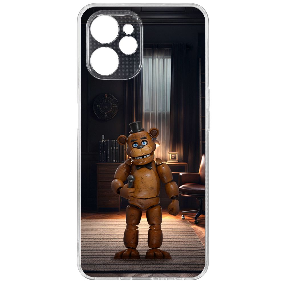 Чехол-накладка Krutoff Clear Case ФНАФ - Медведь Фредди для Realme 9i 5G