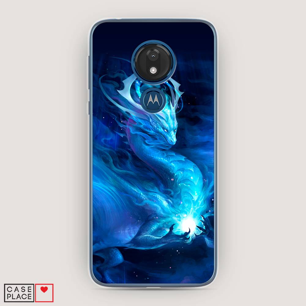 

Чехол Awog на Motorola Moto G7 / Моторола Мото G7 "Лунный дракон", 241150-1