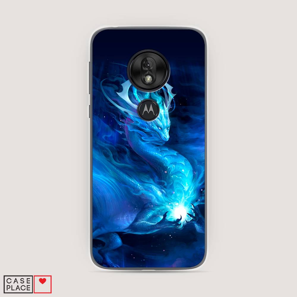 

Чехол Awog на Motorola Moto G7 Play / Моторола Мото G7 Play "Лунный дракон", 241250-1