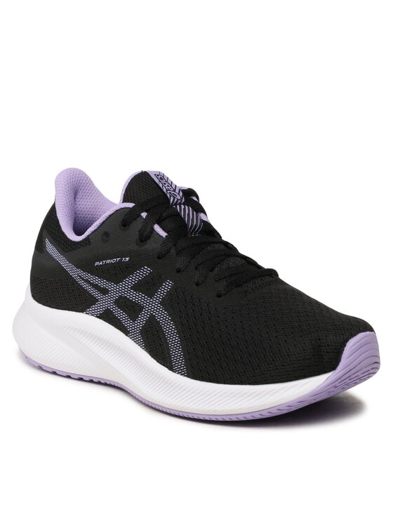 

Кроссовки женские Asics Patriot 13 1012B312 черные 39 EU, Черный, Patriot 13 1012B312