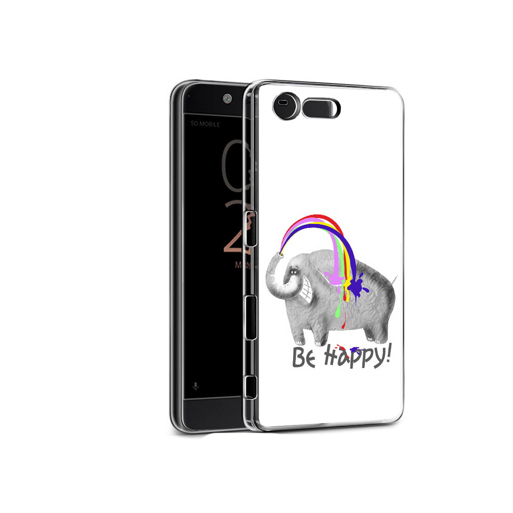 

Чехол MyPads Tocco для Sony Xperia X Compact счастливый слон (PT50548.245.632), Прозрачный, Tocco