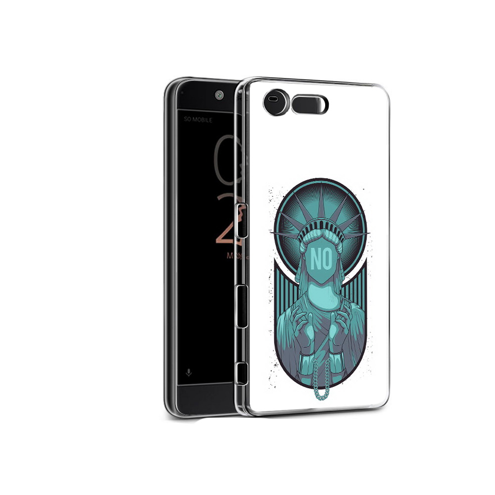 

Чехол MyPads Tocco для Sony Xperia X Compact статуя свободы зеленый (PT50548.245.623), Прозрачный, Tocco