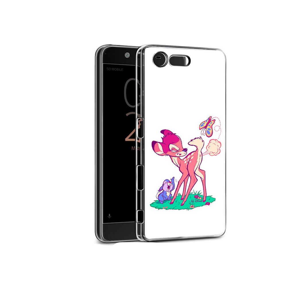 

Чехол MyPads Tocco для Sony Xperia X Compact смешной олененок (PT50548.245.610), Прозрачный, Tocco