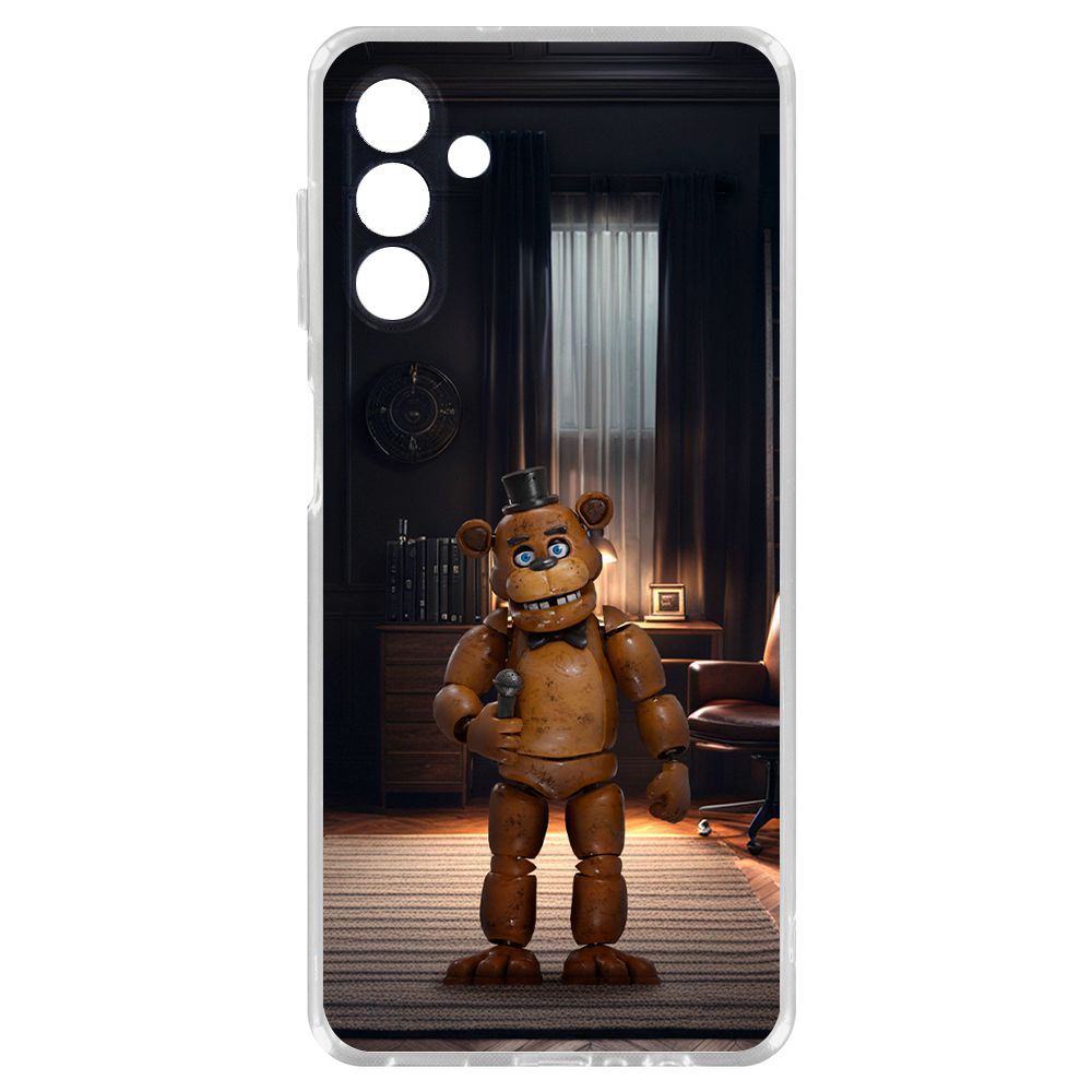 Чехол-накладка Krutoff Clear Case ФНАФ - Медведь Фредди для Samsung Galaxy A13s (A137)