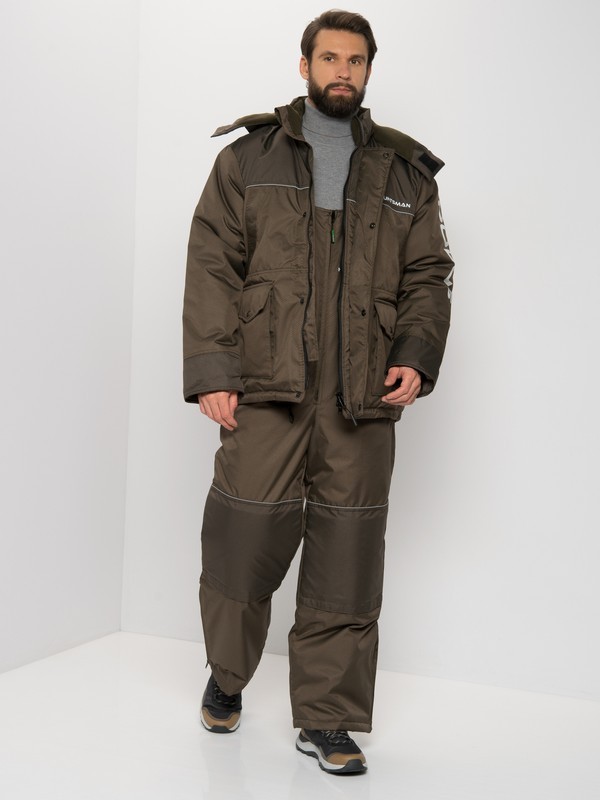 

Костюм зимний Huntsman Полюс Cell 48-50/170-176, хаки