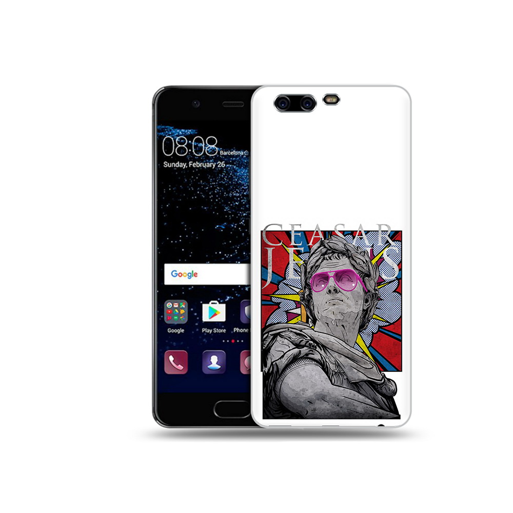 

Чехол MyPads Tocco для Huawei P10 Plus крутая статуя свободы (PT60941.40.423), Прозрачный, Tocco