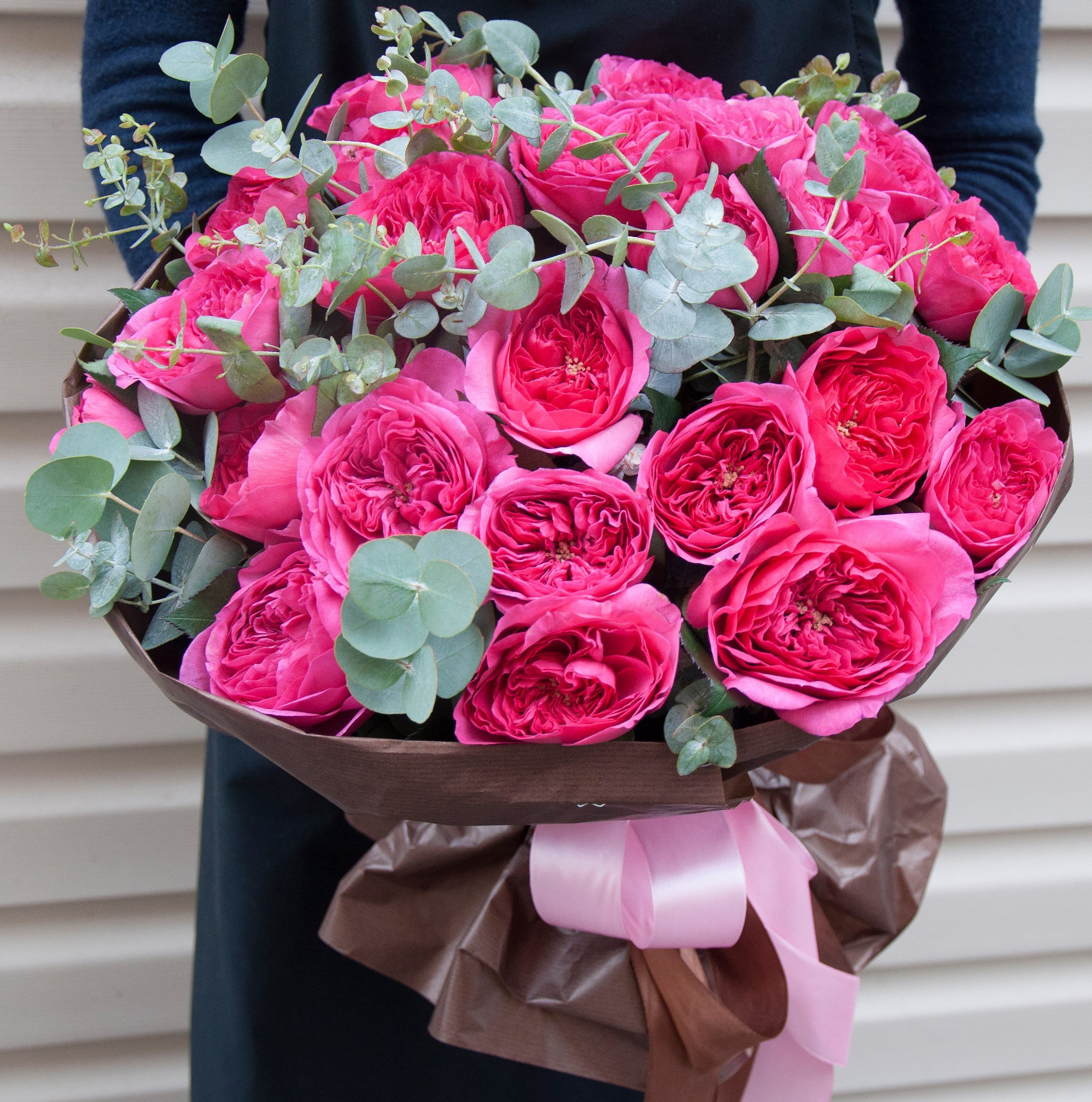 

Букет роз 25 шт Sfloristic "Вишневый сад " , 40 см