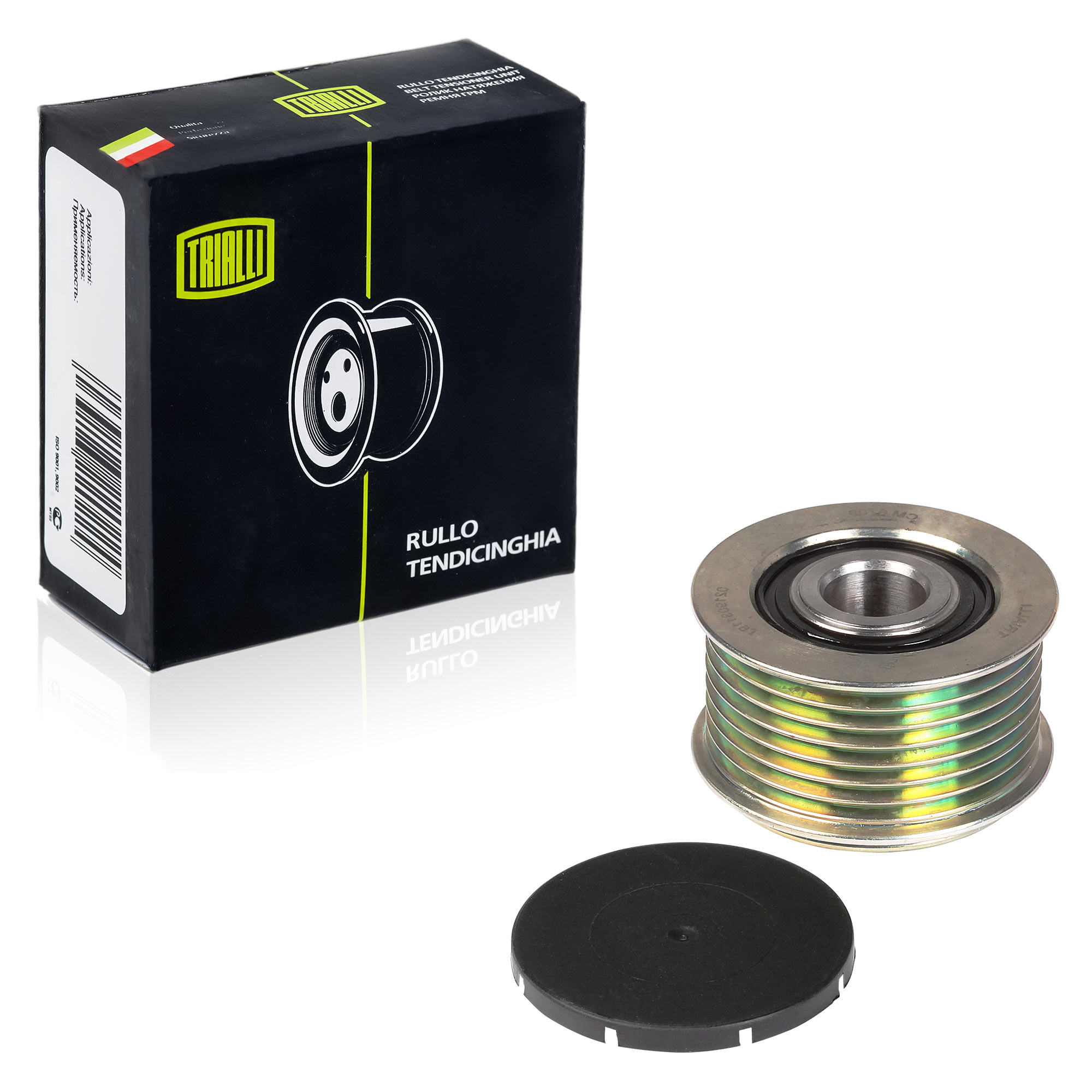 

TRIALLI Ролик привод. ремня для ам VW Touareg (02-)Transporter (96-) 3.2i3.6i (обгонная му