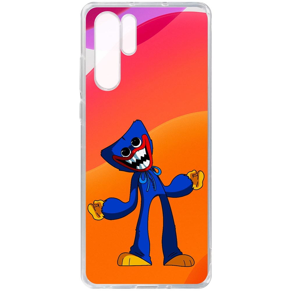 

Чехол-накладка Krutoff Clear Case Хаги Ваги для Huawei P30 Pro