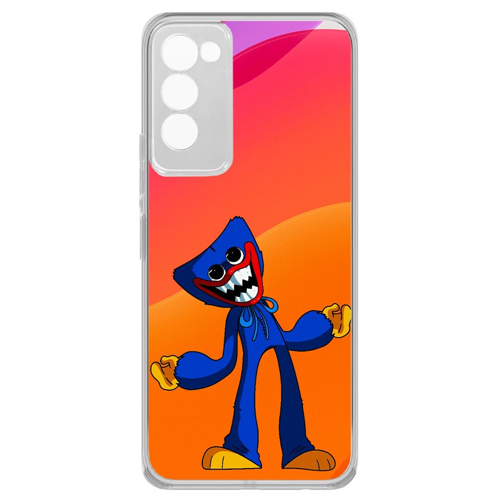 фото Чехол-накладка krutoff clear case хаги ваги для tecno camon 18